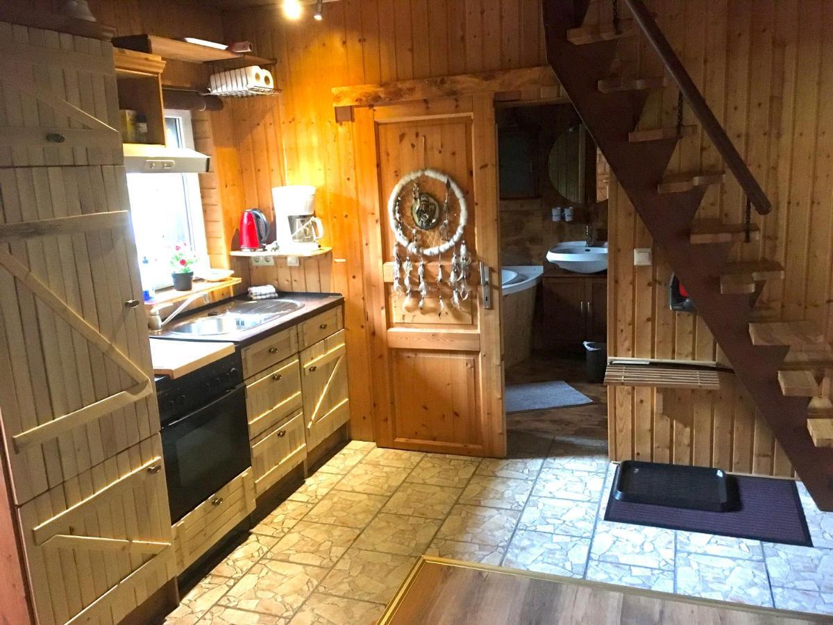 Norwegisches Holzhaus Villa Neuruppin Kültér fotó